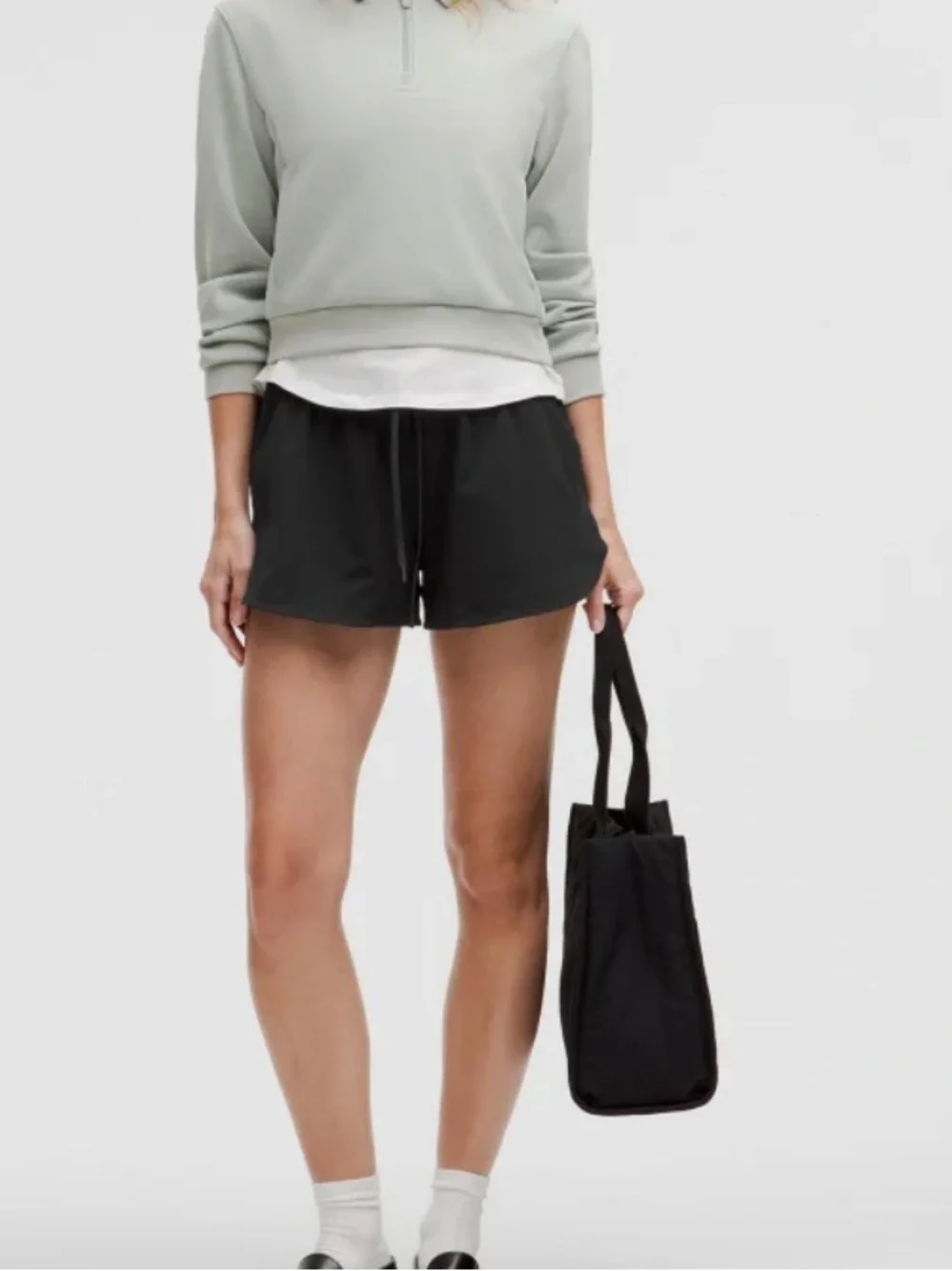 NWOT - Lululemon Soft Jersey Mid-Rise Curved-Hem Short 3
